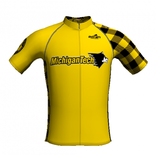 Michigan Tech Cycling Jersey Pro Cut - Image 2